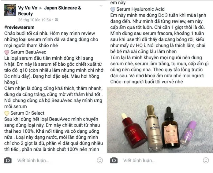 Review serum Hyaluronic Acid nguyên chất Taiyou No Aloe Nhật Bản