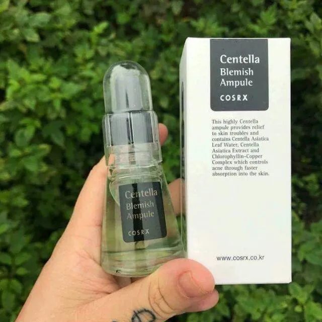 Review serum trị mụn Cosrx Centella Blemish Ampule: Khắc tinh với làn da mụn