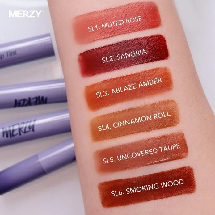 Merzy Soft Touch Lip Tint đều là các tone son dễ dùng (Nguồn: Internet)