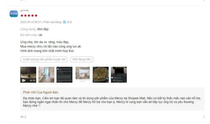 Đánh giá của người dùng trên Shopee (Nguồn: Blogphunu.edu.vn)