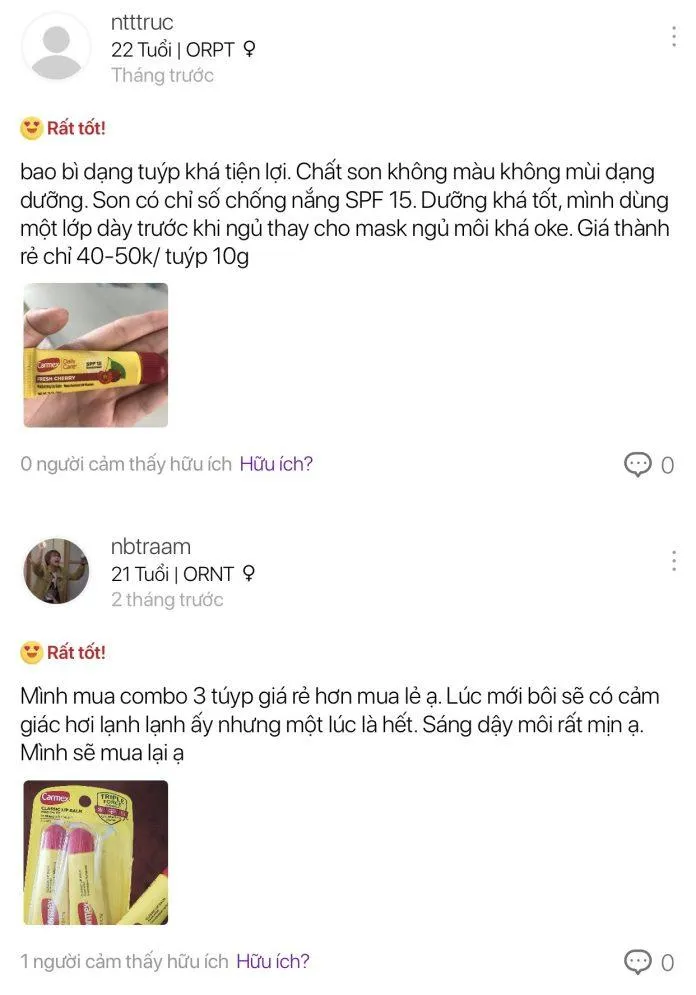 Đánh giá của người dùng trên App Reviewty (Nguồn: Blogphunu.edu.vn)