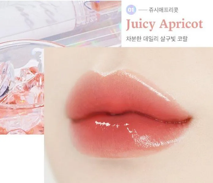 Juicy Apricot là sắc san hô đào ưng ửng xinh yêu vô cùng. (nguồn: Internet)