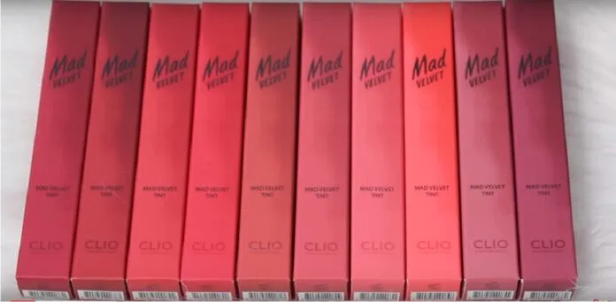 Review son kem Clio Mad Velvet Tint: chất son xốp ẩm cho đôi môi hiệu ứng mờ lì