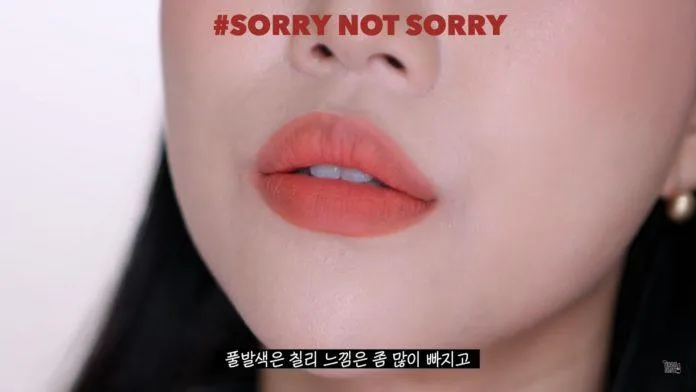 Sorry Not Sorry là sắc cam cháy thời thượng, ấm áp vừa phải rất dễ dùng. (nguồn: Internet)