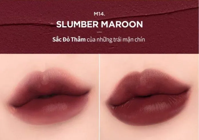 Slumber Maroon tạo ra sự cổ điển (Nguồn: Internet