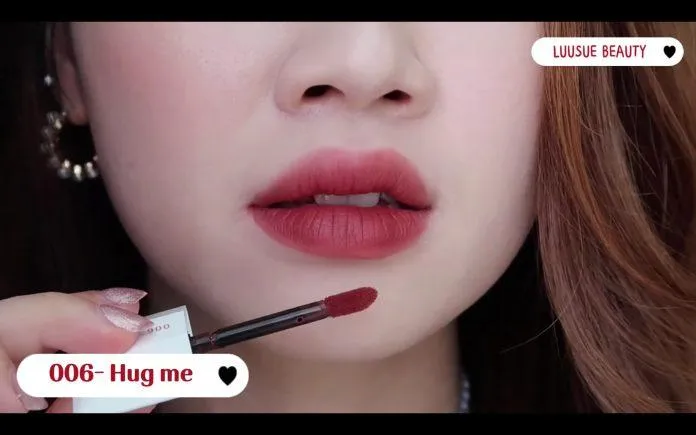 Son Perfect Diary ReadMe Weightless Velvet Lip Stain màu 006 (Nguồn: Internet).