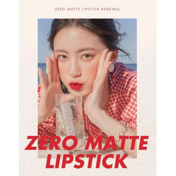 Romand cho ra mắt phiên bản renew của dòng son Romand Zero Gram Matte Lipstick. (nguồn: Internet)