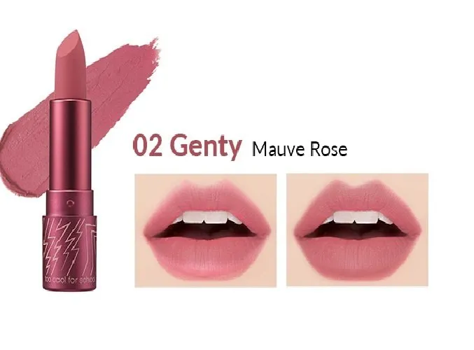 màu genty của son Glam Rock Misty Rose 2