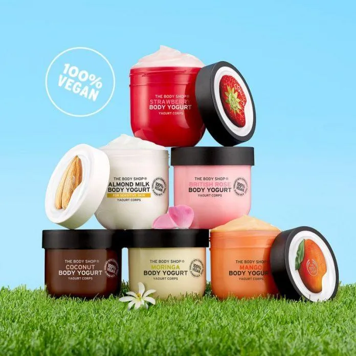 Các mùi khác nhau của sản phẩm sữa chua dưỡng da đến từ nhà The Body Shop mà các nàng có thể thử (nguồn: Internet)