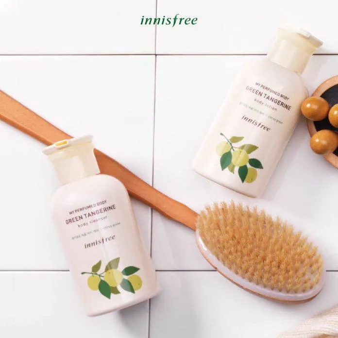 Sữa dưỡng thể nước hoa Innisfree My Perfumed Body Lotion - mùi Green Tangerine. (nguồn: internet)