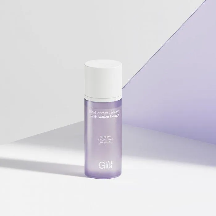 Sữa rửa mặt Gilaa Pant Serum Cleanser With Saffron Extract được chiết xuất từ tinh chất nhụy hoa Nghệ Tây cô đặc (Nguồn: internet)