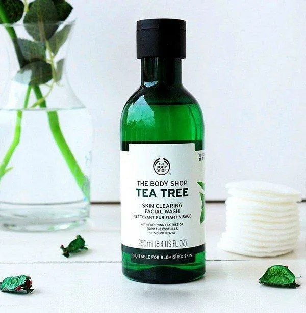 Sữa rửa mặt dạng gel, dòng Tea Tree, The Body Shop, một sự đầu tư đầy kinh tế. Nguồn: Internet