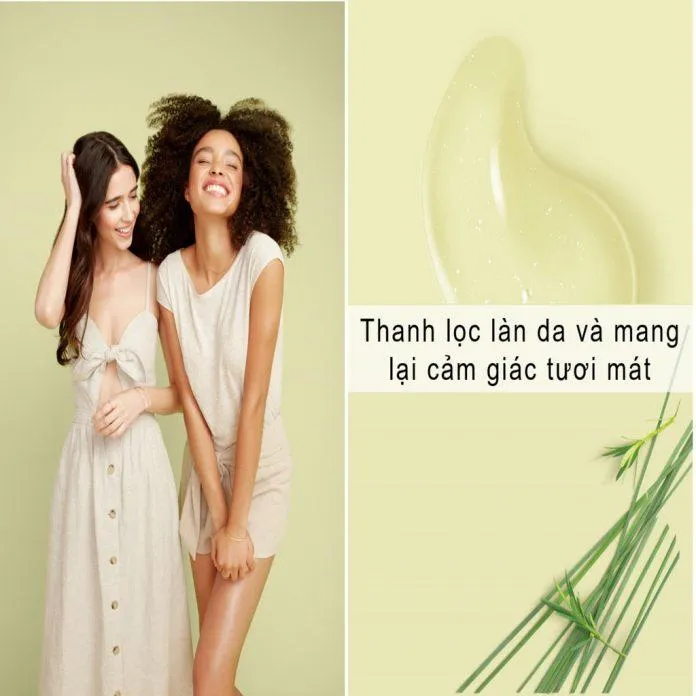 Sữa tắm Love Beauty And Planet Pure And Positive thanh lọc và thải độc cho da (nguồn: Internet).