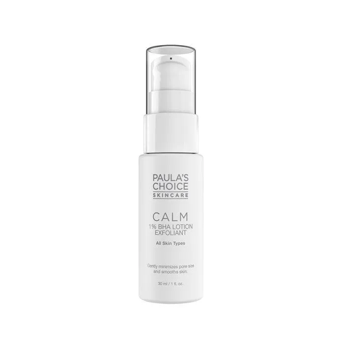 Review tẩy da chết Paula’s Choice Calm Redness Relief 1% BHA Lotion Exfoliant: làm dịu da, giảm đỏ, “món quà” cho da nhạy cảm