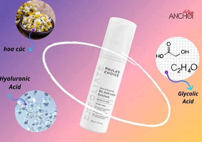 Review tẩy tế bào chết AHA Paulas Chocie 8 Glycolic Acid: dưỡng da căng mịn, sáng khỏe AHA Paula s Chocie AHA Paula s Chocie 8 Glycolic Acid AHA Paula s Choice BHA Paula s Choice Blogphunu.edu.vn cải thiện tone màu da căng mịn Chiết xuất hoa cúc chống lão hoá công dụng da căng mịn dưỡng da Glycolic Acid làm mịn da làm sáng da Panthenol paulas choice review sản phẩm Sodium Hyaluronate tẩy tế bào chết tẩy tế bào chết AHA Tẩy tế bào chết AHA Paula s Chocie Tẩy tế bào chết AHA Paula s Choice 8 Glycolic Acid có tốt không thành phần thiết kế thương hiệu vitamin B5