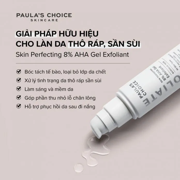 Review tẩy tế bào chết AHA Paulas Chocie 8 Glycolic Acid: dưỡng da căng mịn, sáng khỏe AHA Paula s Chocie AHA Paula s Chocie 8 Glycolic Acid AHA Paula s Choice BHA Paula s Choice Blogphunu.edu.vn cải thiện tone màu da căng mịn Chiết xuất hoa cúc chống lão hoá công dụng da căng mịn dưỡng da Glycolic Acid làm mịn da làm sáng da Panthenol paulas choice review sản phẩm Sodium Hyaluronate tẩy tế bào chết tẩy tế bào chết AHA Tẩy tế bào chết AHA Paula s Chocie Tẩy tế bào chết AHA Paula s Choice 8 Glycolic Acid có tốt không thành phần thiết kế thương hiệu vitamin B5