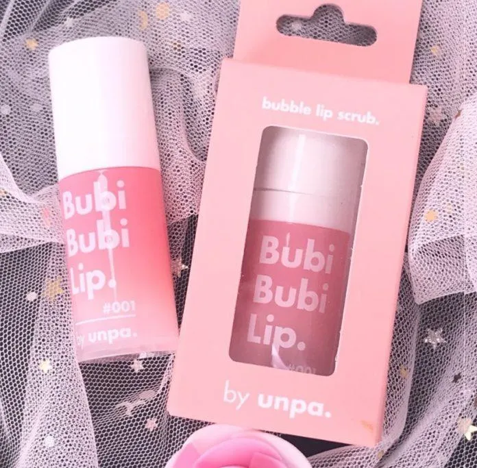 Review tẩy tế bào chết sủi bọt cho môi Bubi Bubi Bubble Lip Scrub 10ml