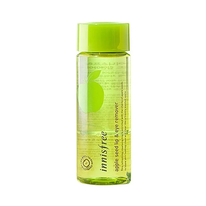 Innisfree Apple Seed Lip & Eye Remover có hương táo nhẹ dịu (nguồn: Internet)