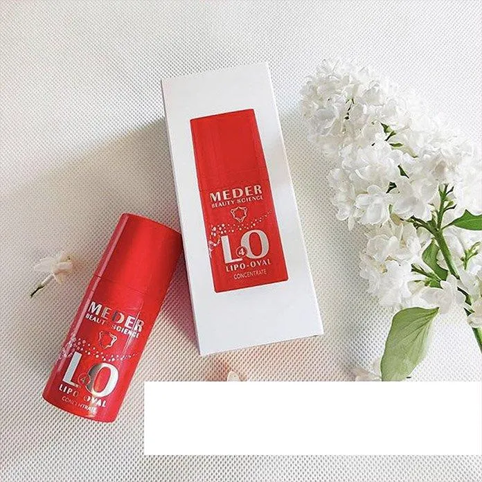 Tinh chất Meder Beauty Science Lipo-Oval Concentrate giúp xóa tan mỡ thừa, thon gọn khuôn mặt (Nguồn: Internet).