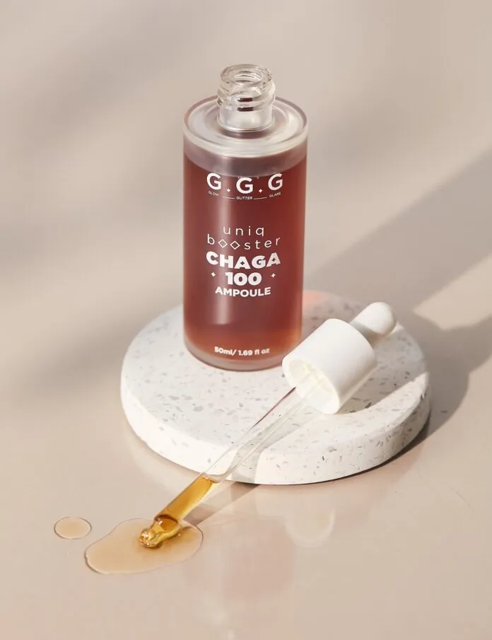 Tinh chất nấm Chaga G.G.G Uniq Booster Chaga 100 Ampoule phù hợp với