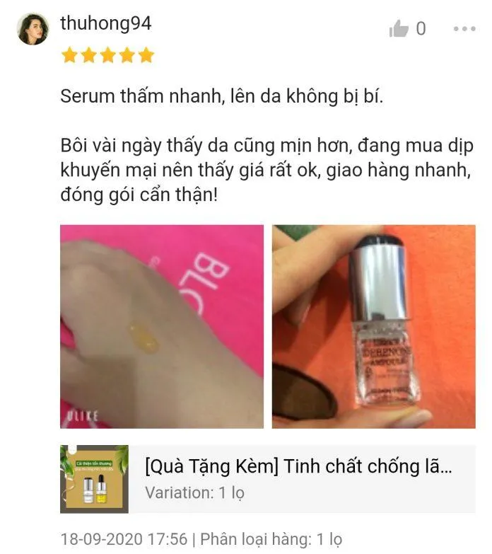 Review tinh chất Ultra V DDK Idebenone Ampoule: “Thần dược” chống oxy hóa, dưỡng trắng da Bác sĩ bao bì cây lăn mắt Chiết xuất anh đào chống lão hoá chống oxy hóa cô nàng công dụng dưỡng ẩm Dưỡng trắng Đánh giá của khách hàng về tinh chất Ultra V DDK Idebenone Ampoule giá bao nhiêu Giảm thâm hyaluronic acid Idebenone kwon Han Jin làm lành vết thương làm sạch da làm sáng da mỹ phẩm Niacinamide Pantothenic acid Review tinh chất Ultra V DDK Idebenone Ampoule sản phẩm tăng độ đàn hồi tập đoàn thần dược thành phần thiết kế thiết kế sản phẩm tinh chất Ultra V DDK Idebenone Ampoule thương hiệu tinh chất Tinh chất Ultra V DDK Idebenone Ampoule có tốt không Tinh chất Ultra V DDK Idebenone Ampoule mua ở đâu Giá bao nhiêu trắng da Ultra V Ultra V DDK Idebenone Ampoule