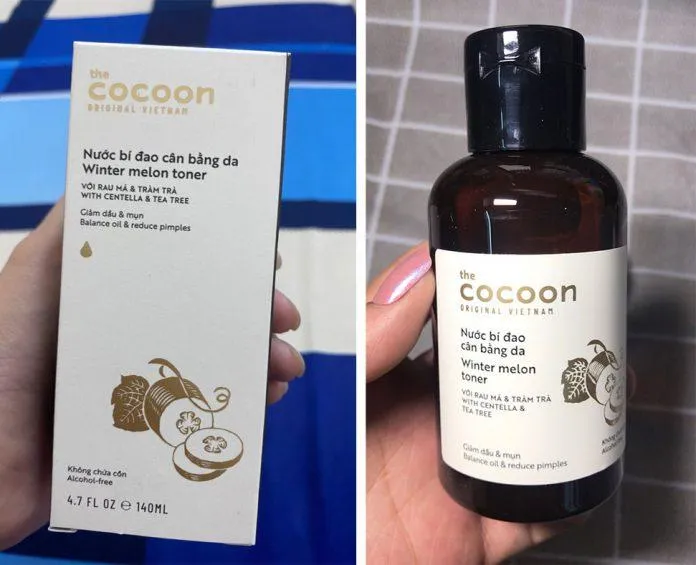 Nước cân bằng da chiết xuất bí đao của Cocoon rất nổi tiếng và được đánh giá cao. (Ảnh: Internet)