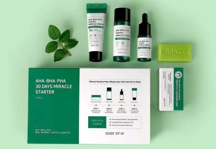 Dòng sản phẩm trị mụn Some By Mi AHA BHA PHA 30 Days Miracle