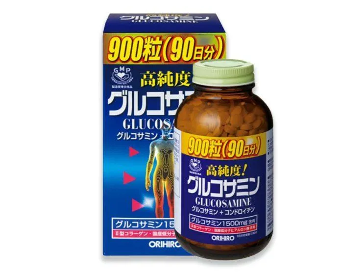 Viên uống bổ xương khớp Glucosamine Orihiro (Ảnh: Internet).