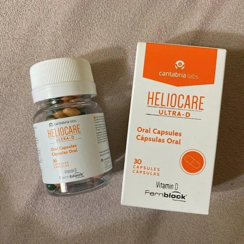 Review viên uống chống nắng Heliocare Ultra – D Fernblock: bảo vệ da từ bên trong