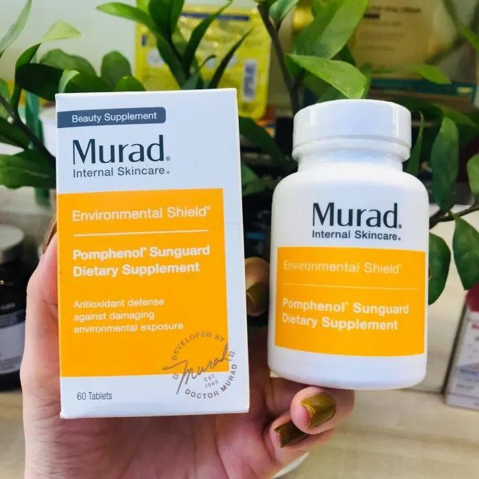 Review viên uống chống nắng Murad Pomphenol Sunguard – giải pháp chống nắng nội sinh cho làn da luôn tươi trẻ