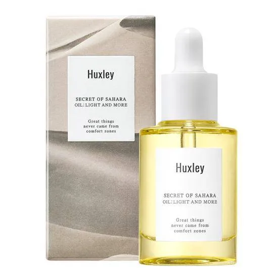 Serum dưỡng ẩm cho da khô/ da siêu khô Huxley Oil Light and More. (ảnh: internet)