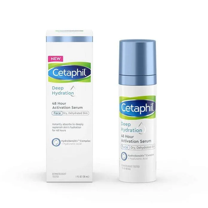 Serum cho da khô nhạy cảm CETAPHIL Deep Hydration 48 Hour Activation Serum. (ảnh: internet)