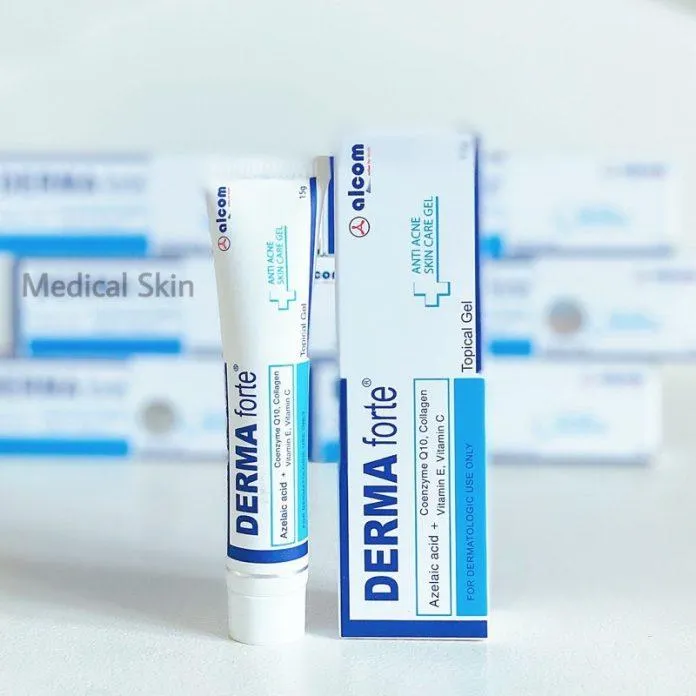 Derma Forte - ngôi sao trong làng trị thâm đỏ (Nguồn: Internet)