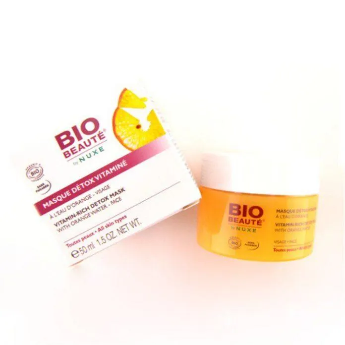 Mặt nạ thải độc chiết xuất cam quýt Nuxe Bio Beaute Vitamin Rich Detox Mask (Ảnh: Internet)