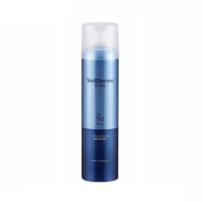 Xịt Chống Nắng Wellderma G Plus Cooling Sun Spray (Ảnh: internet)