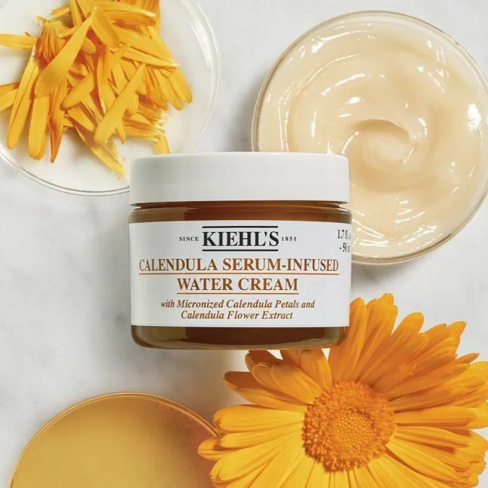 Sự kết hợp và khéo léo đã giúp hãng tạo ra Kiehl’s Calendula Serum Infused Water Cream có tác dụng dưỡng ẩm sâu nhưng vẫn nhẹ nhàng (nguồn: internet)