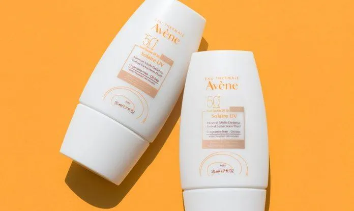 Kem chống nắng Avene Mineral Sunscreen Fluid SPF 50+ phù hợp cho cả làn da nhạy cảm. (Nguồn: Internet).