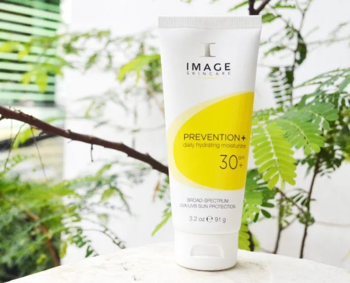 Kem chống nắng giảm thâm nám Image Backbar Prevention Daily Hydrating Moisturizer SPF 30 (Ảnh: Internet).