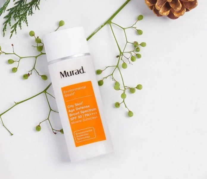 Kem chống nắng bảo vệ da nám Murad City Skin Age Defense Broad Spectrum SPF 50 PA++++ (Ảnh: Internet).