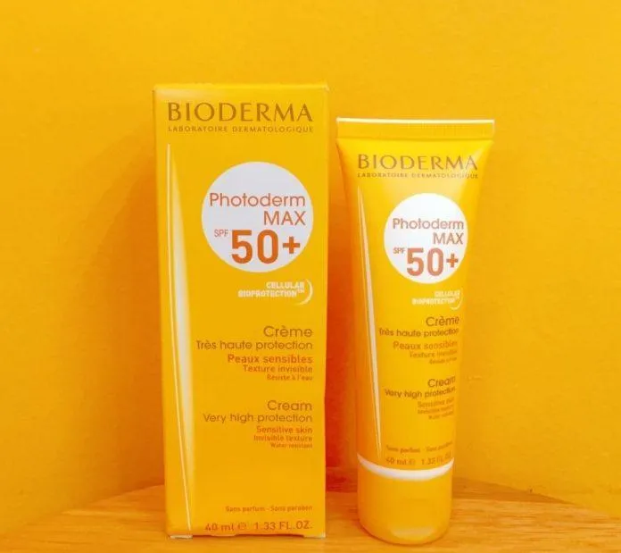 Kem chống nắng Bioderma Photoderm Max Creme SPF 50+ (Ảnh: Internet).