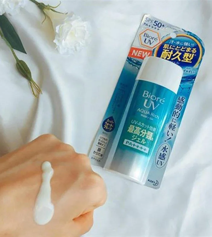 Kem chống nắng Bioré UV Aqua Rich Watery Gel (Nguồn: Internet).