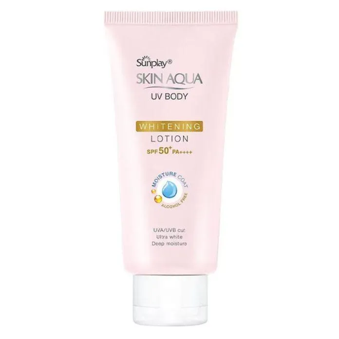 Kem chống nắng Sunplay Skin Aqua UV Body Whitening Lotion (Nguồn: Internet)