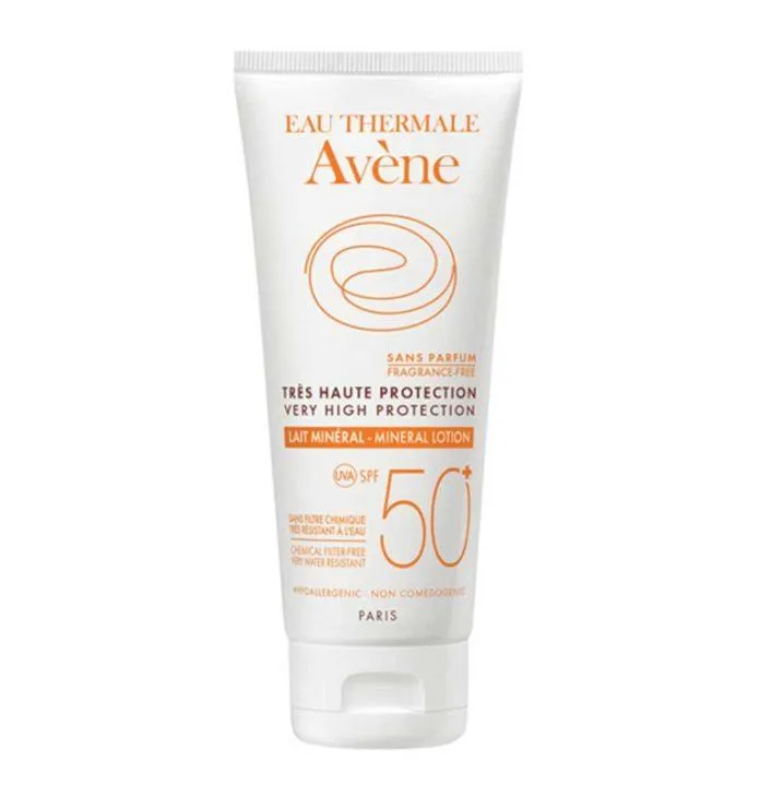 Kem chống nắng dành cho da khô Avene Very High Protection Mineral Lotion (Ảnh: Internet)