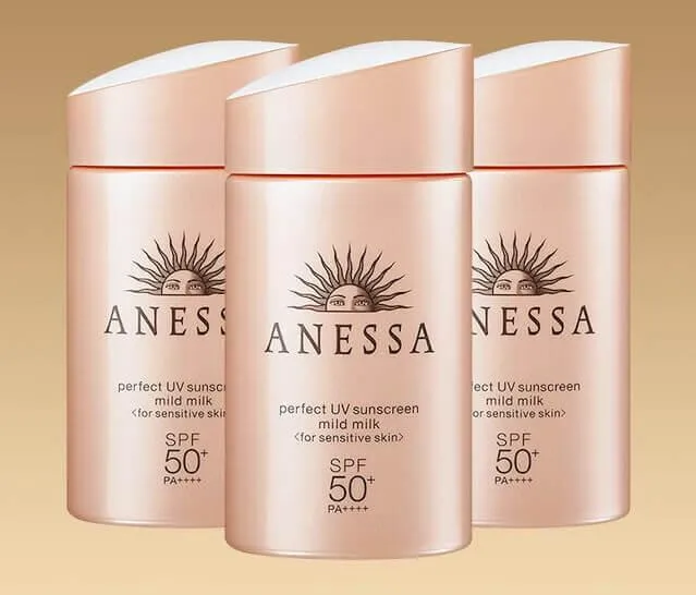 Sữa chống nắng lành tính Anessa Perfect UV Sunscreen Mild Milk (Nguồn: Internet)