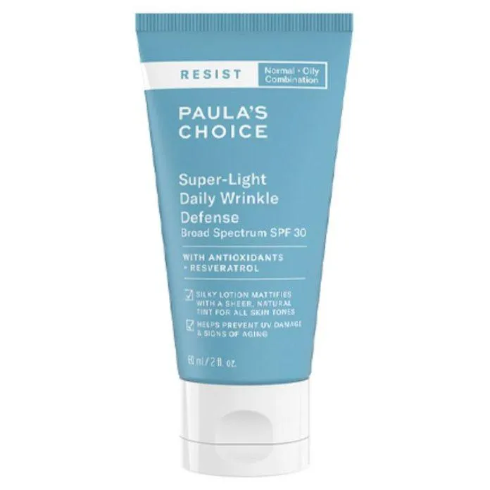 Kem chống nắng dưỡng trắng da Paula’s Choice Super-light Daily Wrinkle Defense (Nguồn: Internet)