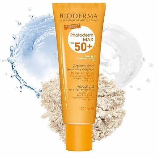 Kem chống nắng Bioderma Photoderm Max Aquafluid SPF 50+ (Nguồn: Internet).