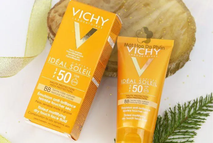 Kem chống nắng Vichy Capital Ideal Soleil Mattifying Face Fluid SPF50 (Nguồn: Internet).