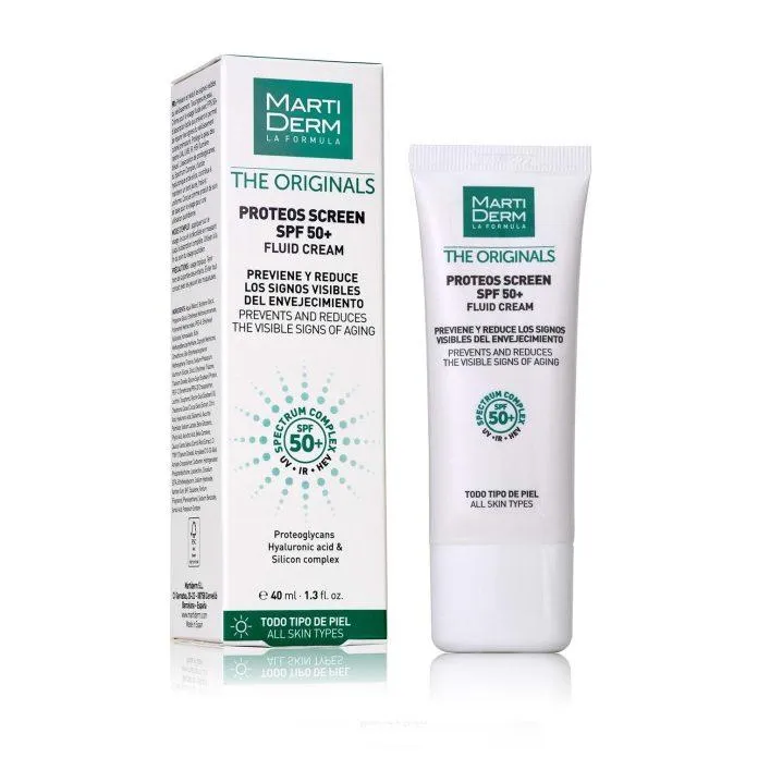 Kem chống nắng MartiDerm The Originals Proteos Screen SPF50+ Fluid Cream