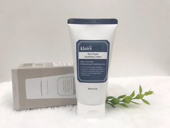 Dear Klairs Rich Moist Soothing là cứu tinh cho da nhạy cảm (Nguồn: Internet)