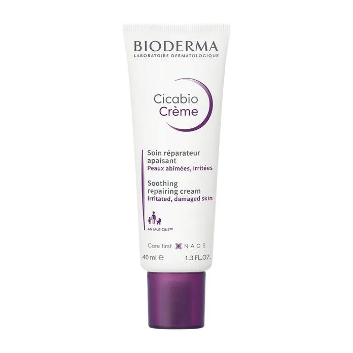 Kem dưỡng phục hồi da tổn thương Bioderma Cicabio Crème. (Nguồn: